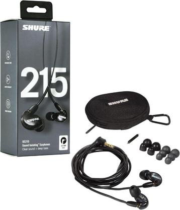 Shure Se215-K Écouteurs à Isolation Sonore à Haute Qualité beschikbaar voor biedingen
