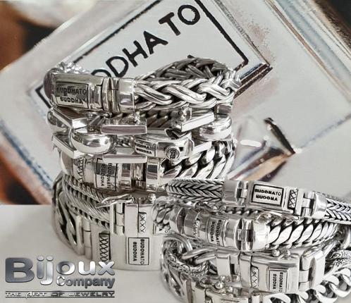 Originele Buddha to Buddha + Z3UZ zilveren armbanden SALE!, Bijoux, Sacs & Beauté, Bracelets, Neuf, Argent, Argent, Avec strass