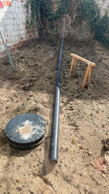 PP afvoerbuis 90 mm 5 meter lang beschikbaar voor biedingen