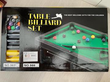 Mini biljarttafel, Enlèvement, Comme neuf, Table de billard