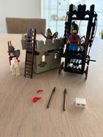 LEGO 6061 Siege Tower ( vintage) toren van beleg met plan, Ophalen of Verzenden, Gebruikt, Complete set, Lego