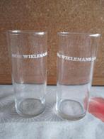 glas wielemans, Verzamelen, Glas en Drinkglazen, Ophalen of Verzenden, Zo goed als nieuw, Bierglas