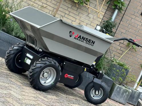 Jansen Elektrische dumper MSK-500 accu minidumper motorkruiw, Antiquités & Art, Antiquités | Outils & Instruments