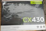 Corsair CX430 430 W 24-pin ATX Power Supply, voeding, Ophalen, Nieuw