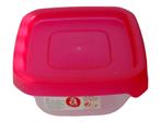 Vierkante luchtdichte plastic container capaciteit 0,17 L 12, Ophalen of Verzenden
