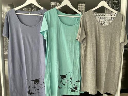 3 slaapkleedjes - 1 GRATIS - maat 48, Kleding | Dames, Pyjama's, Zo goed als nieuw, Maat 46/48 (XL) of groter, Verzenden