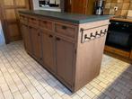 Winkeltoog - keukeneiland met dekton werkblad, Ophalen, 100 tot 150 cm, 150 tot 200 cm, Zo goed als nieuw