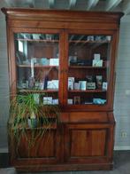 vitrinekast Mahogany red wood 230 hoog 157 breed 33/44 diep, Ophalen