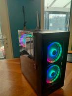PC gamer, Computers en Software, Desktop Pc's, Le pc est monté avec différentes marques, Zo goed als nieuw, Gaming, SSD