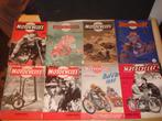MOTOCYCLES Lot de 8 Anciennes Revues 1951, Boeken, Motoren, Ophalen of Verzenden, Gelezen, Algemeen