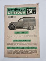 FOURGONNETTE CITROËN 2PK, Envoi