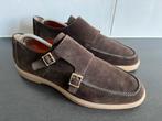 Santoni herenschoenen maat UK10 EU44 weinig gedragen, Bruin, Ophalen of Verzenden, Santoni, Gespschoenen