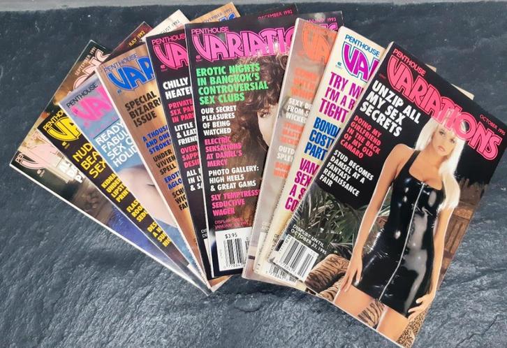 Penthouse Variations Magazine 1991-1995 English, Verzamelen, Tijdschriften, Kranten en Knipsels, Tijdschrift, 1980 tot heden, Ophalen of Verzenden