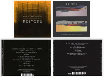 Editors - Cd's beschikbaar voor biedingen