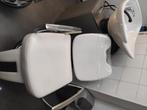 Kapper stoelen, Huis en Inrichting, Ophalen, Gebruikt, Wit