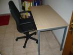 BUREAUTAFEL + STOEL, Huis en Inrichting, Bureaus, Ophalen, In hoogte verstelbaar, Zo goed als nieuw, Bureau
