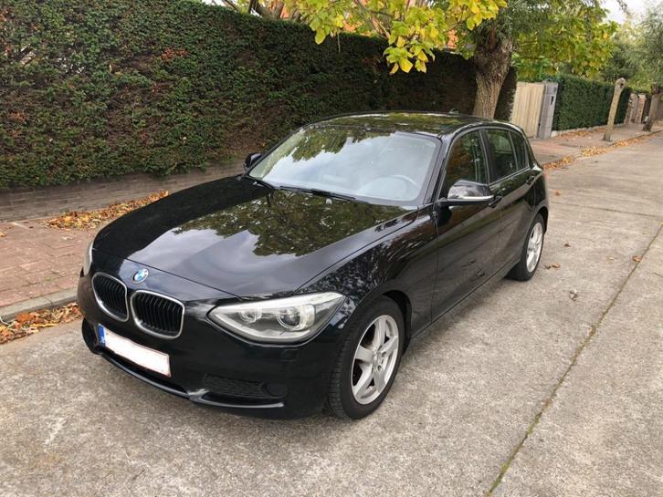 BMW 1 reeks 116ed, zwart, Auto's, BMW, Particulier, 1 Reeks, ABS, Airbags, Airconditioning, Bluetooth, Boordcomputer, Centrale vergrendeling