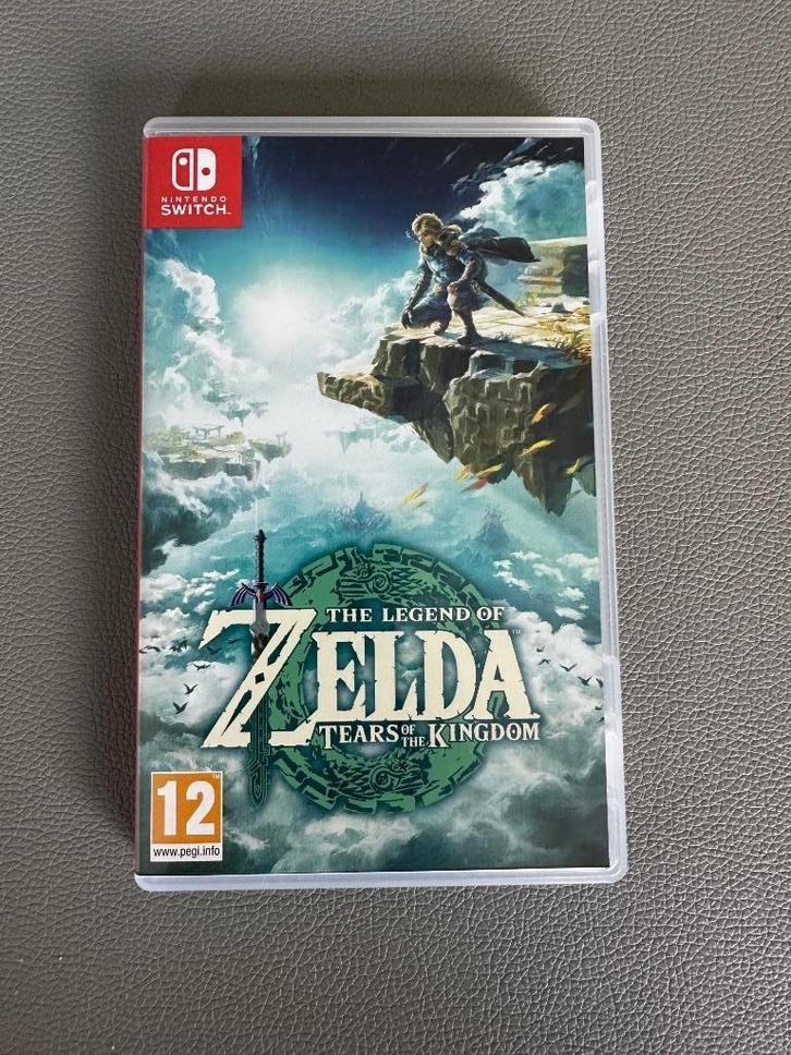 Legend of Zelda Tears of the Kingdom (Switch), Games en Spelcomputers, Games | Nintendo Switch, Zo goed als nieuw, Avontuur en Actie
