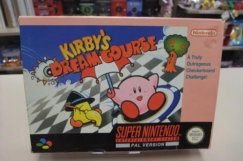 Kirby's Dream Course (cib) ukv snes, Games en Spelcomputers, Games | Nintendo Super NES, Gebruikt, Sport, 2 spelers, Vanaf 3 jaar