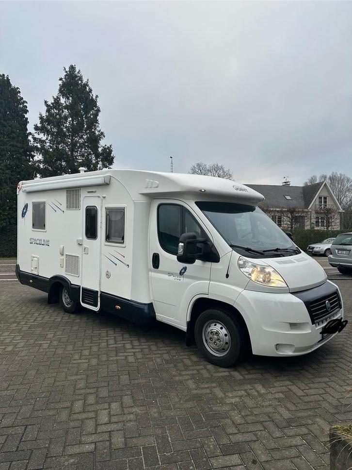 Halfintegrale camper, Caravans en Kamperen, Mobilhomes, Particulier, tot en met 3, Half-integraal, Fiat, Fiat, Diesel, Handgeschakeld