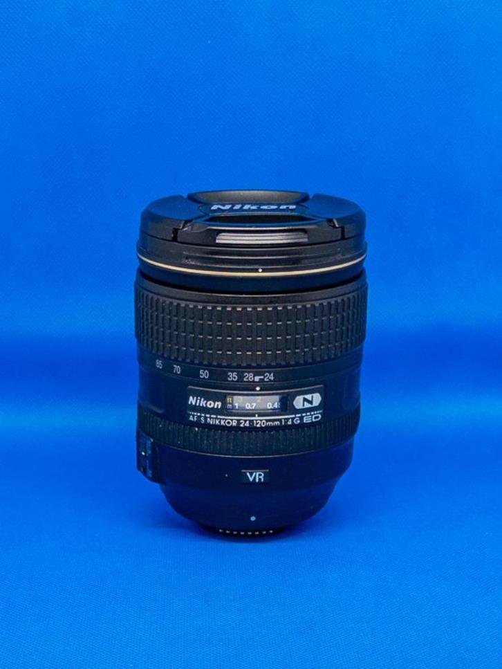 Objectif Nikon AF-S Nikkor 24-120mm F/4 G ED VR, Audio, Tv en Foto, Foto | Lenzen en Objectieven, Gebruikt, Groothoeklens, Zoom