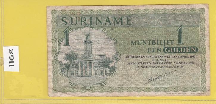 SURINAME - LOT BILJETTEN (7 stuks), Postzegels en Munten, Bankbiljetten | Amerika, Setje, Zuid-Amerika, Ophalen of Verzenden