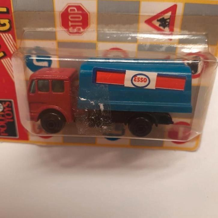 POLFITOYS Greece MERCEDES TANKER ESSO 1/86 *NEW*VINTAGE*, Hobby en Vrije tijd, Modelauto's | 1:87, Nieuw, Bus of Vrachtwagen, Overige merken
