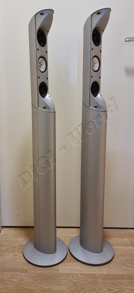 Kef 5001-2 3weg luidspreker met originele KEF stands, Audio, Tv en Foto, Luidsprekerboxen, Zo goed als nieuw, Front, Rear of Stereo speakers