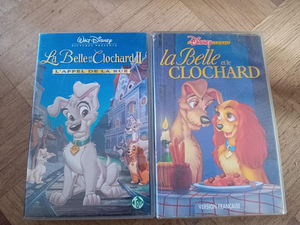 Cassette vhs la belle et le clochard, Enlèvement ou Envoi