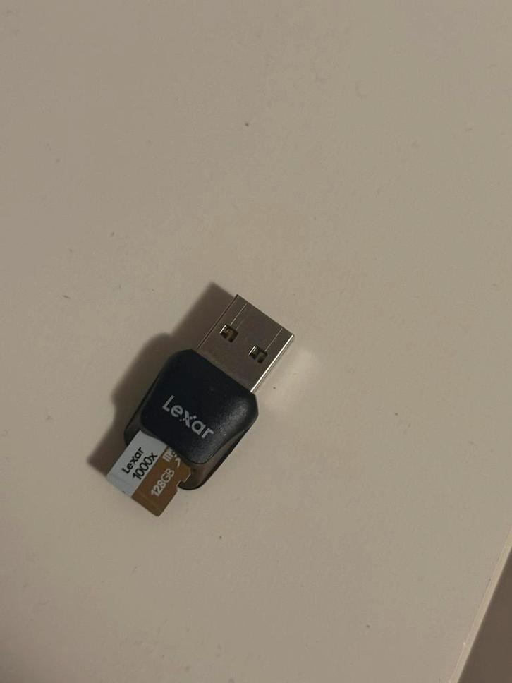 Lexar 128GB geheugenkaart; 4K tot 5K; Go Pro; Pc;…, TV, Hi-fi & Vidéo, Photo | Cartes mémoire, 128 GB, Enlèvement