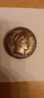 Belgische medaille 19e eeuw, Ophalen of Verzenden, Zilver
