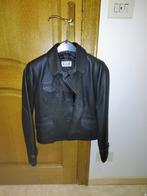 Donkerbruine lederen jas van River Woods, Kinderen en Baby's, Kinderkleding | Maat 176, Ophalen, Meisje, Zo goed als nieuw, River Woods...