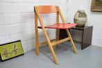 Hyllinge Mobler Denemarken Klapstoel, Huis en Inrichting, Stoelen, Ophalen of Verzenden, Hout