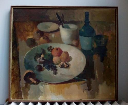 stilleven Gerard Moortgat impressionisme-expressionisme, Antiquités & Art, Art | Peinture | Moderne, Enlèvement ou Envoi
