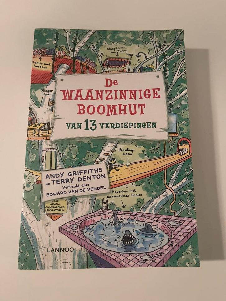 Terry Denton - De waanzinnige boomhut van 13 verdiepingen, Boeken, Kinderboeken | Jeugd | onder 10 jaar, Ophalen of Verzenden