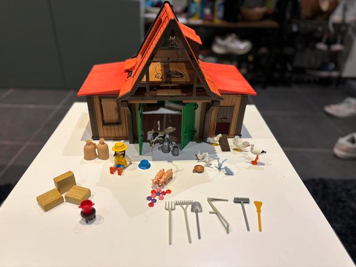 Playmobil 3716 boerderij, Enfants & Bébés, Jouets | Playmobil, Utilisé, Ensemble complet, Enlèvement