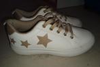 Witte schoenen met glittersterren, Wit, Ophalen of Verzenden, Sneakers, Tex
