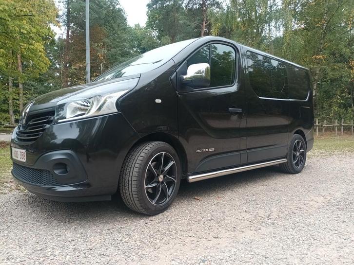 Prachtige Renault Trafic dubbele cabine, Auto's, Bestelwagens en Lichte vracht, Particulier, Trekhaak, Renault, Ophalen