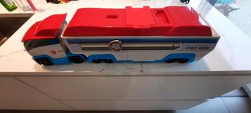 Paw Patroller rescue & transporter truck.Zonder figuurtjes   beschikbaar voor biedingen