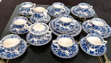Vaisselle  Boch Frères La Louvière « Dragon «, Antiek en Kunst, Antiek | Servies compleet, Ophalen