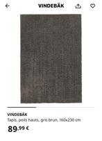 Tapis IKEA pour salon, Gris, 200 cm ou plus, 150 à 200 cm, Comme neuf
