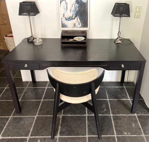 IKEA bureau + stoel STHLM, Huis en Inrichting, Bureaus, Gebruikt, Bureau, Ophalen