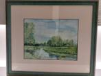 aquarel Dender, Ophalen