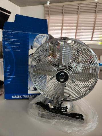 Retro tafelventilator Princess Type 352520 - nieuw in doos - beschikbaar voor biedingen
