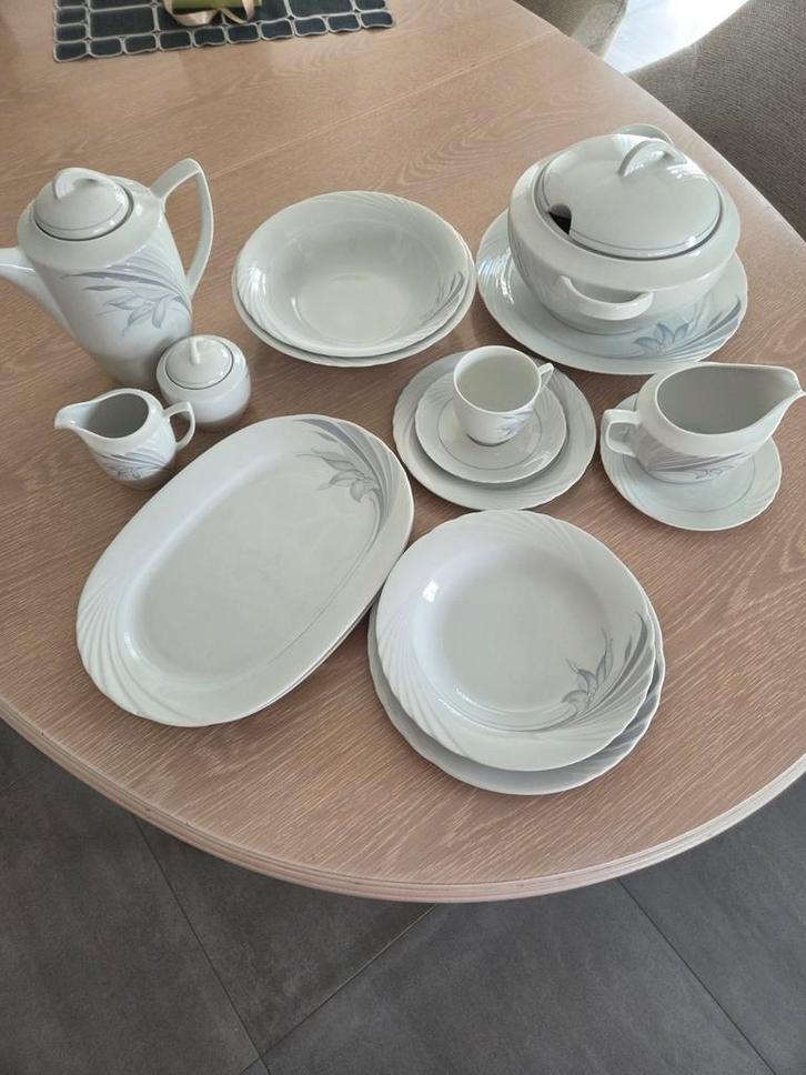 12 delig eet- en koffieservies, Huis en Inrichting, Keuken | Servies, Ophalen