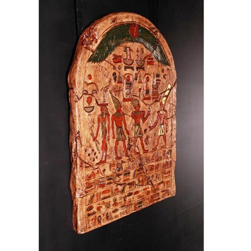 Ceremonial Plaque wanddecoratie – Egypte Hoogte 117 cm, Huis en Inrichting, Woonaccessoires | Wanddecoraties, Nieuw, Ophalen of Verzenden