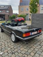 oldtimer bmw 325i cabrio, 1987, type 1, airco ! 23995€, Auto's, 2500 cc, Achterwielaandrijving, Lederen bekleding, Zwart
