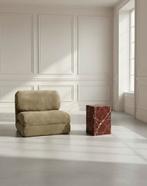 Fantastische bijzettafel in Rosso Levanto marmer., Huis en Inrichting, Tafels | Bijzettafels, Ophalen of Verzenden, Nieuw, Vierkant