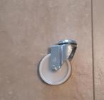 Set de 2 roues pivotantes 100 mm - avec roulement à billes, Enlèvement ou Envoi, Comme neuf