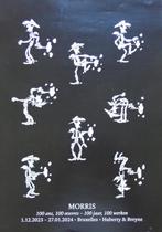 MORRIS / LUCKY LUCK / AFFICHE / ZW-W OFFSET / 59x42cm 2023, Antiek en Kunst, Ophalen of Verzenden
